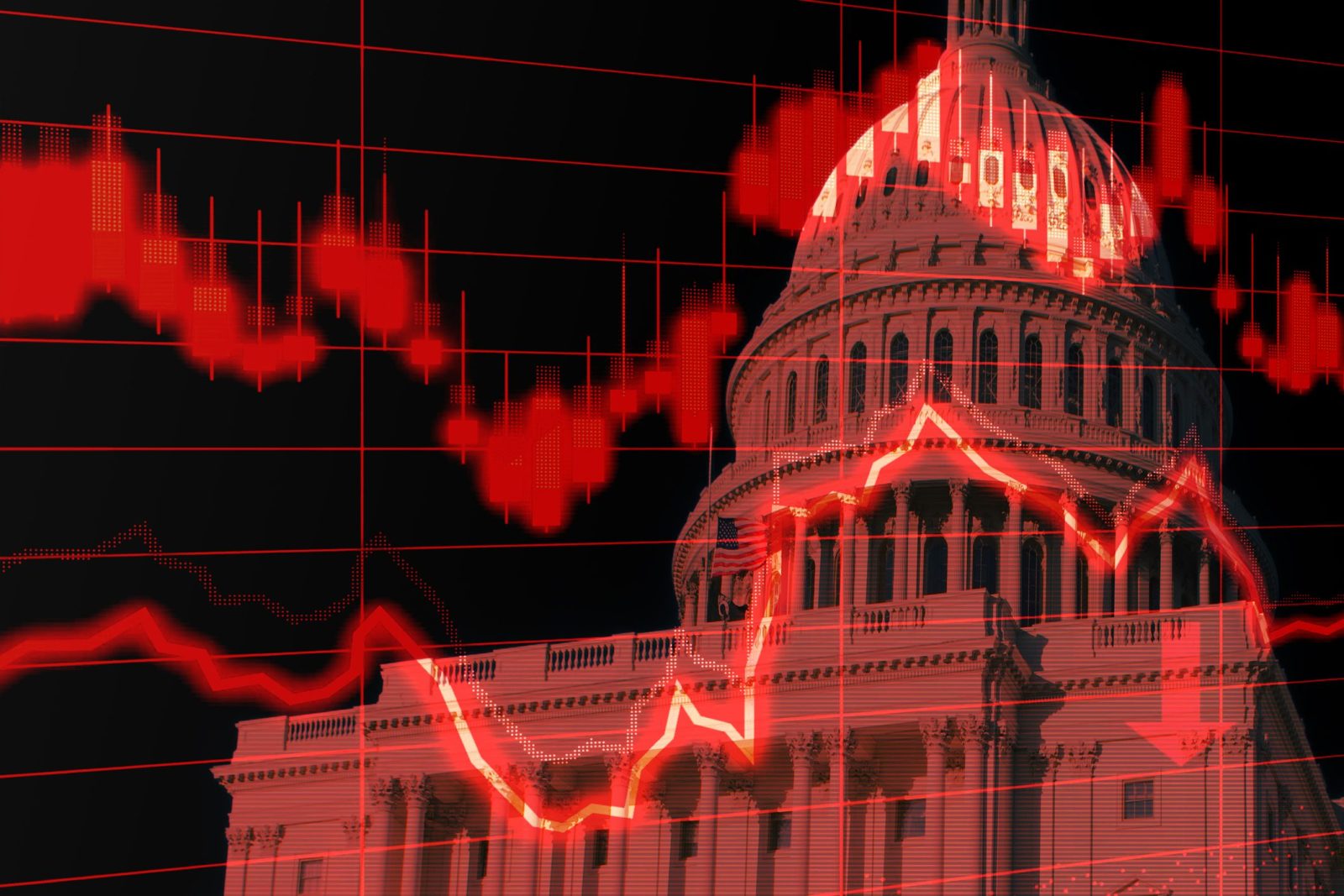 Az elhúzódó kormányzati leállás visszafogja az amerikai növekedést is